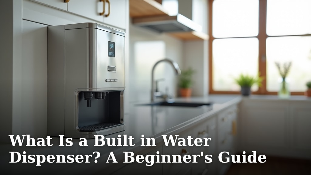 What Is a Built in Water Dispenser? A Beginner's Guide