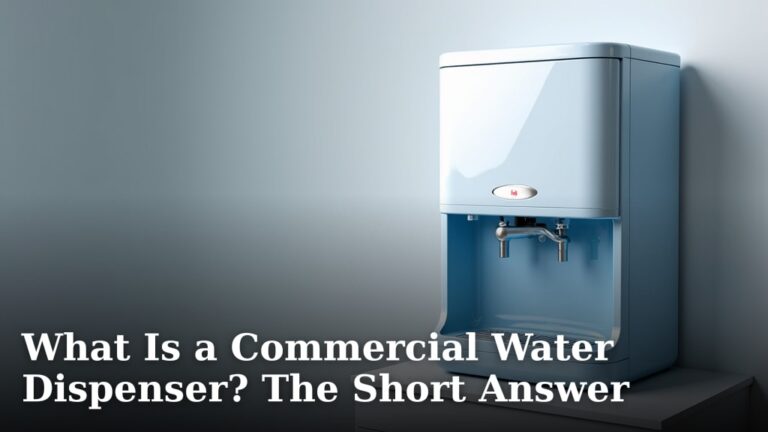 What Is a Commercial Water Dispenser? The Short Answer