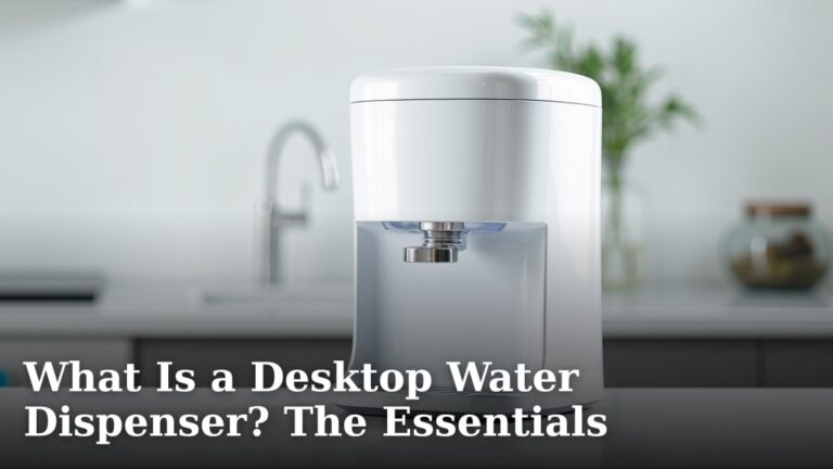What Is a Desktop Water Dispenser? The Essentials