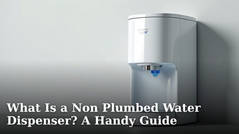 What Is a Non Plumbed Water Dispenser? A Handy Guide