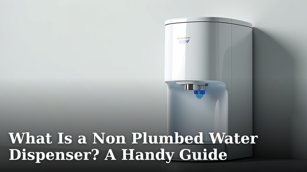 What Is a Non Plumbed Water Dispenser? A Handy Guide
