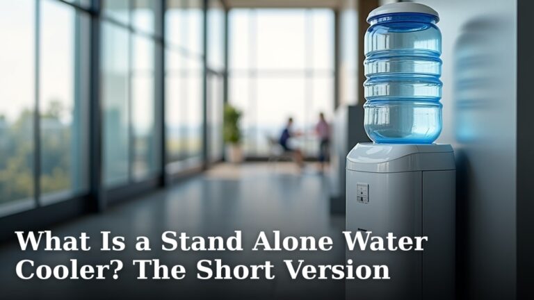 What Is a Stand Alone Water Cooler? The Short Version
