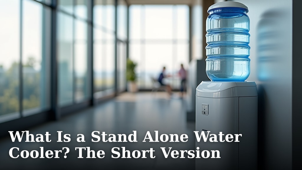 What Is a Stand Alone Water Cooler? The Short Version