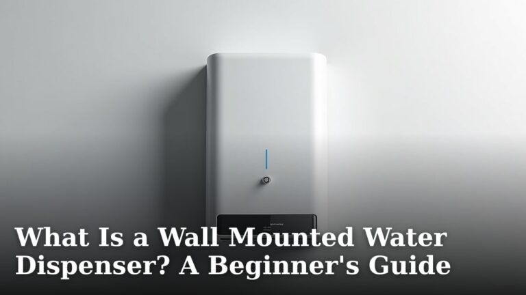 What Is a Wall Mounted Water Dispenser? A Beginner's Guide