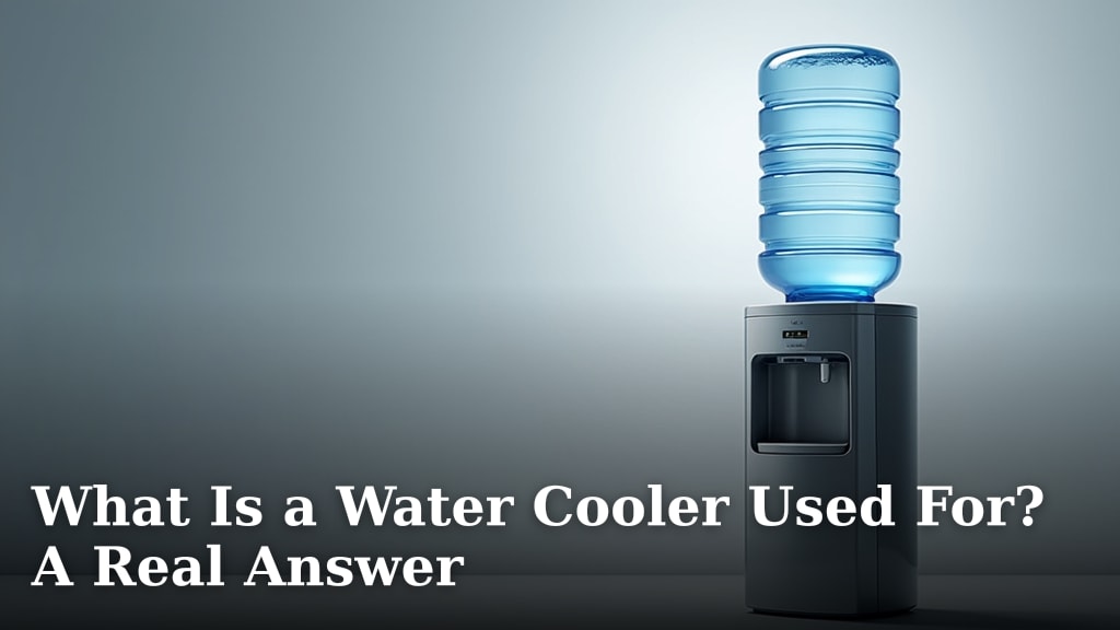What Is a Water Cooler Used For? A Real Answer