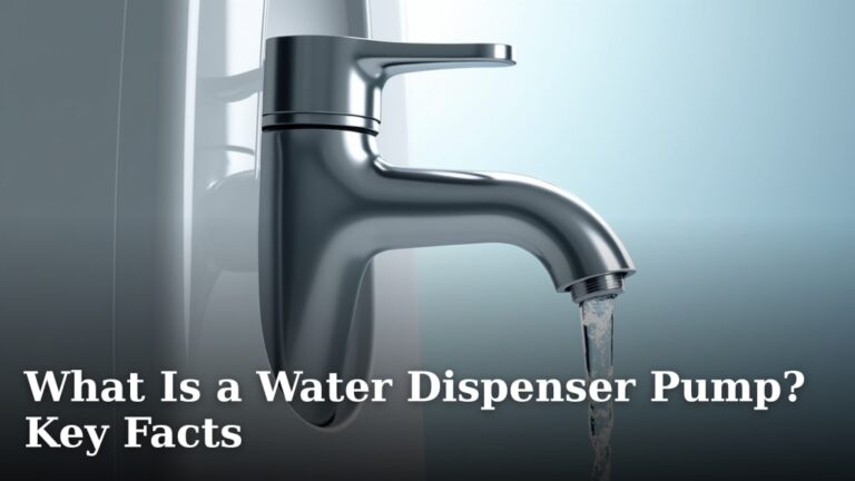 What Is a Water Dispenser Pump? Key Facts