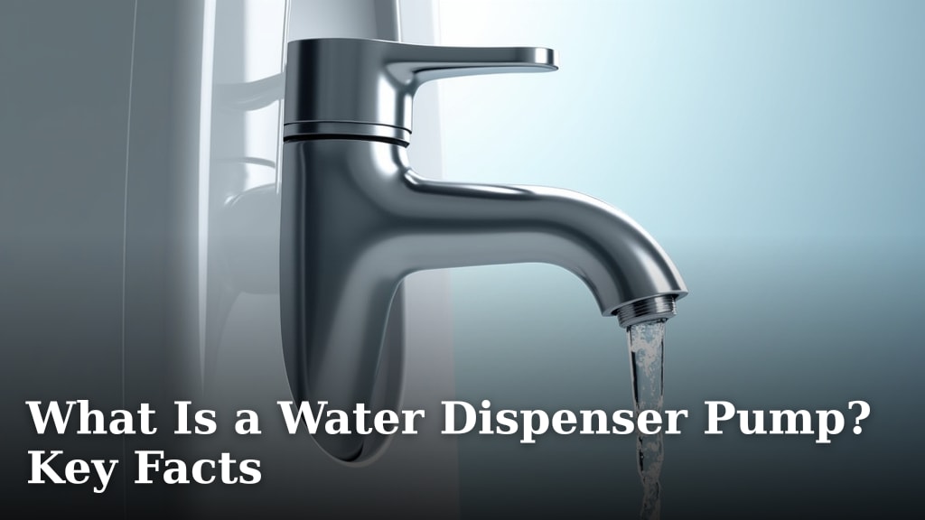 What Is a Water Dispenser Pump? Key Facts