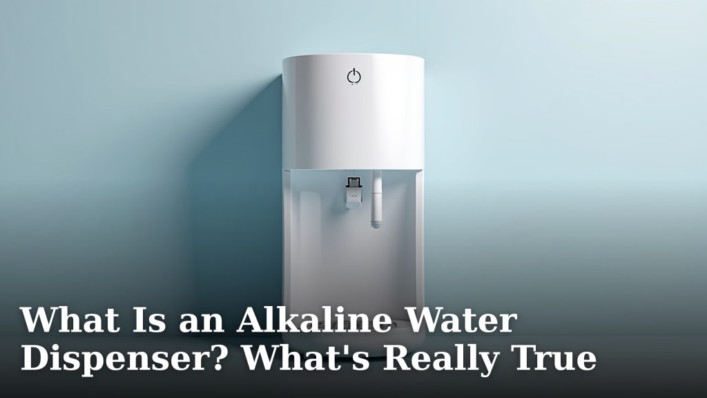 What Is an Alkaline Water Dispenser? What's Really True
