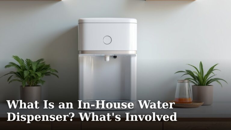 What Is an In-House Water Dispenser? What's Involved